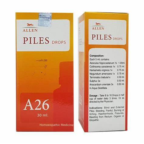 Allen Homeopathy A26 Drops