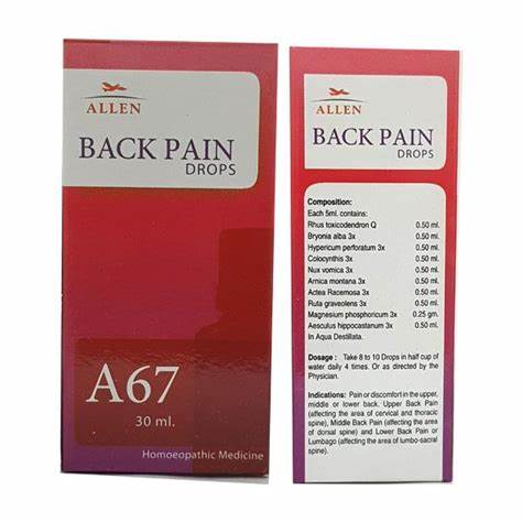 Allen Homeopathy A67 Drops