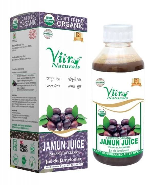 Vitro Naturals Certified Organic Jamun Juice