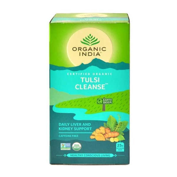 Organic India Tulsi Cleanse 25 Tea Bags