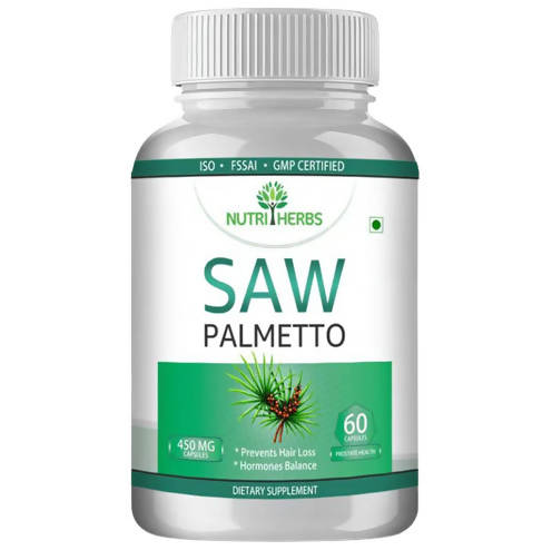 Nutriherbs Saw Palmetto 450mg Capsules