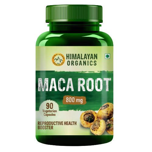 Himalayan Organics Maca Root 800 mg Vegetarian Capsules