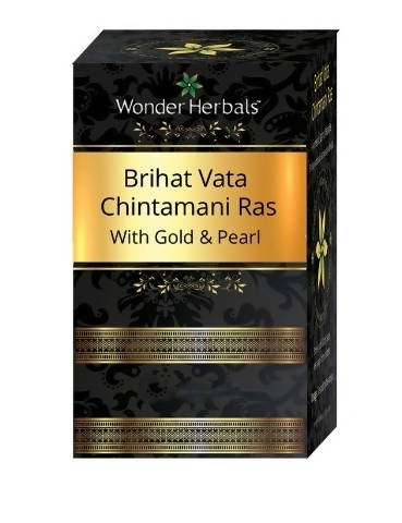 Wonder Herbals Brihat vata Chintamani Ras with Gold & Pearl