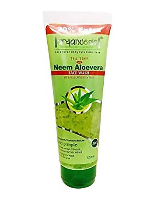 Aaryanveda Tea Tree With Neem Aloevera Face Wash