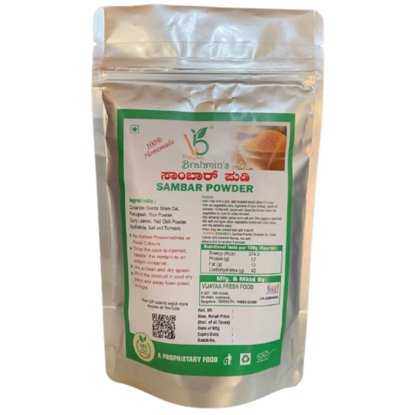 Vijayaa Brahmin's Sambar Powder