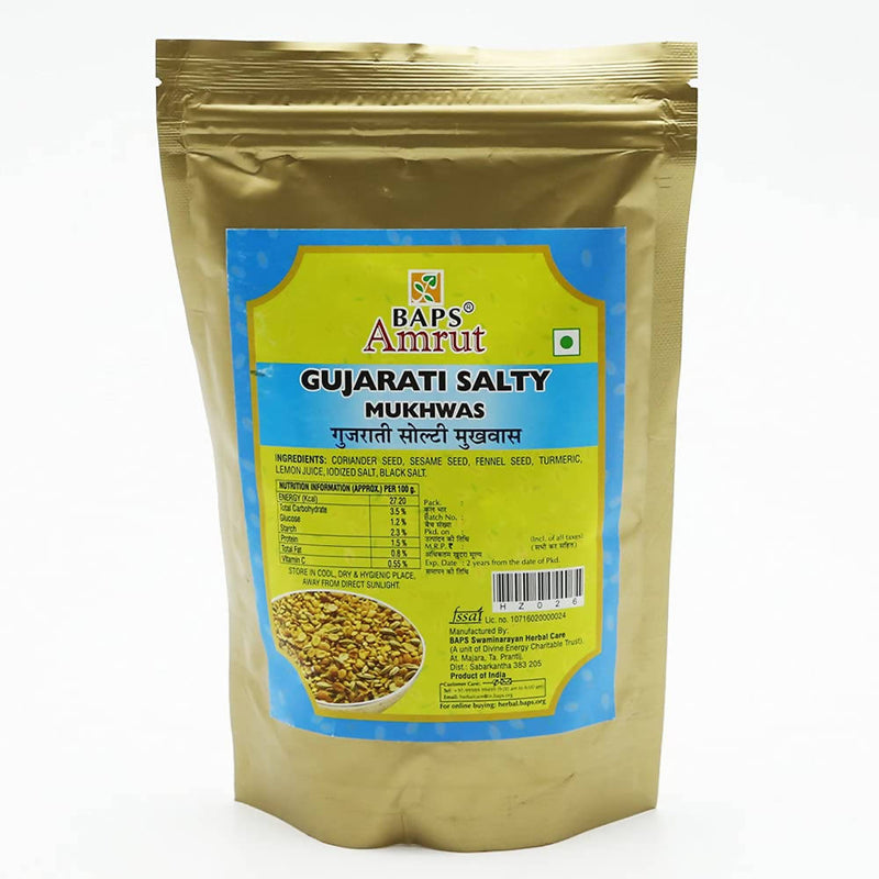 Baps Amrut Gujarati Salty Mukhwas