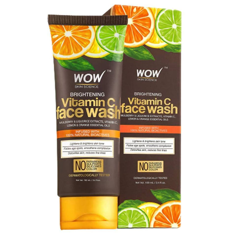 Wow Skin Science Brightening Vitamin C Face Wash