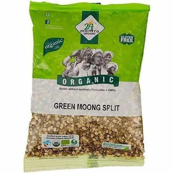 24 Mantra Organic Green Split Moong Dal