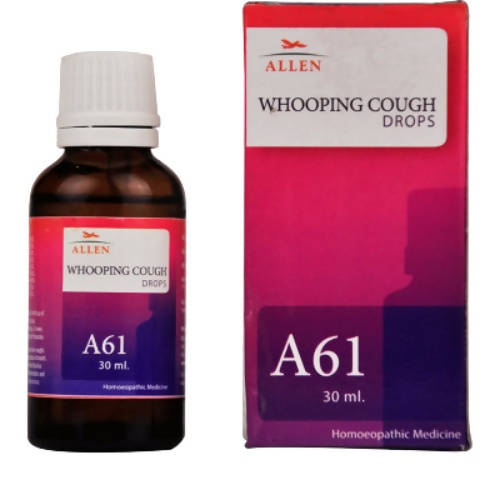 Allen Homeopathy A61 Whooping Cough Drops