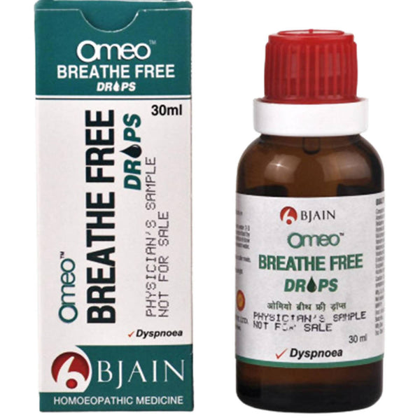 Bjain Homeopathy Omeo Breathe Free Drops