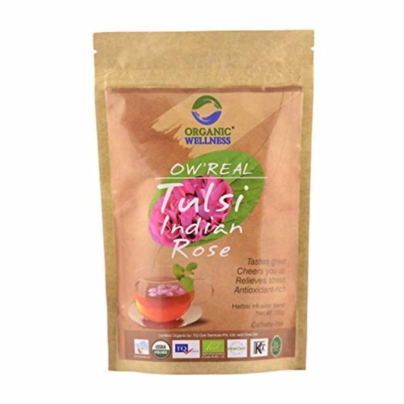 Organic Wellness Ow'Real Tulsi Indian Rose Zipper Pack