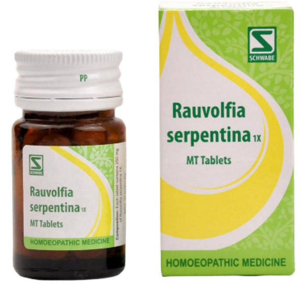 Dr. Willmar Schwabe India Rauvolfia Serpentina 1X MT Tablets