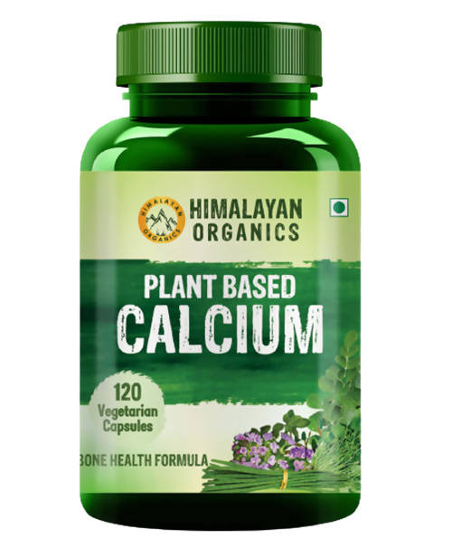 Himalayan Organics Plant Based Calcium Vegetarian Capsules