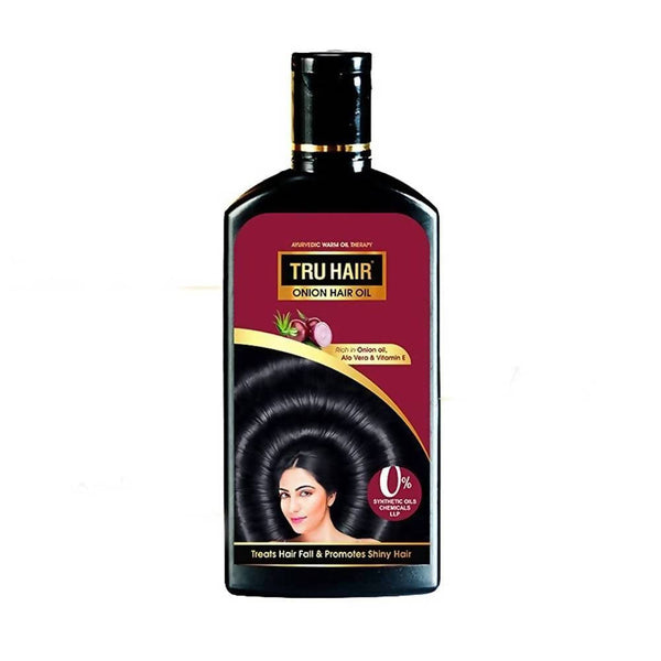 Tru Hair Onion Hair Oil for Hair Fall & Scalp