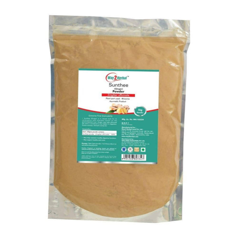 Way2herbal Sunthee (Ginger) Powder