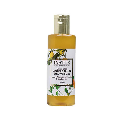 Inatur Citrus Blast Lemon Orange Shower Gel