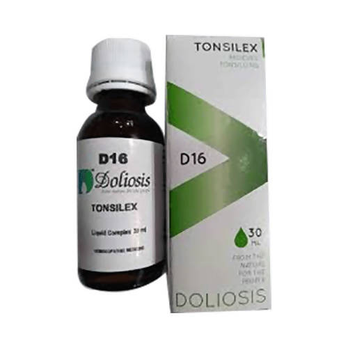 Doliosis Homeopathy D16 Tonsilex Drops