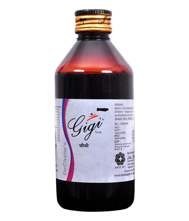 J & J Dechane Ayurvedic Gigi Syrup