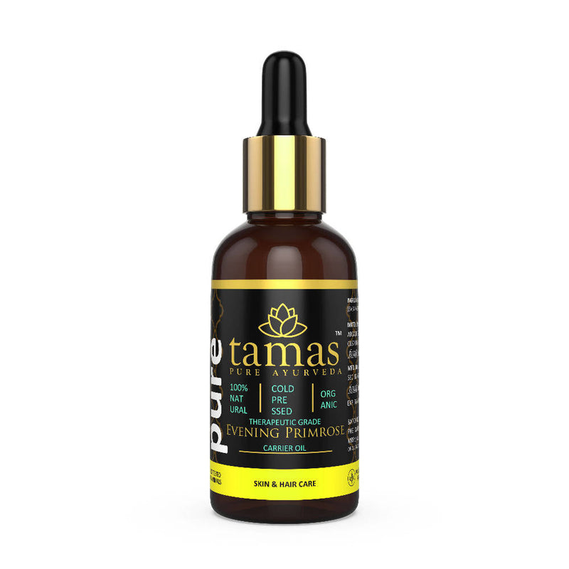 Tamas Pure Ayurveda Organic Evening Primrose Cold-Pressed carrier Oil