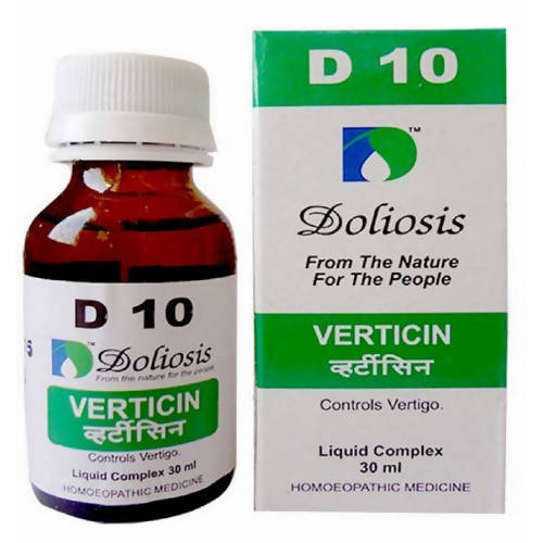 Doliosis Homeopathy D10 Verticin Drops