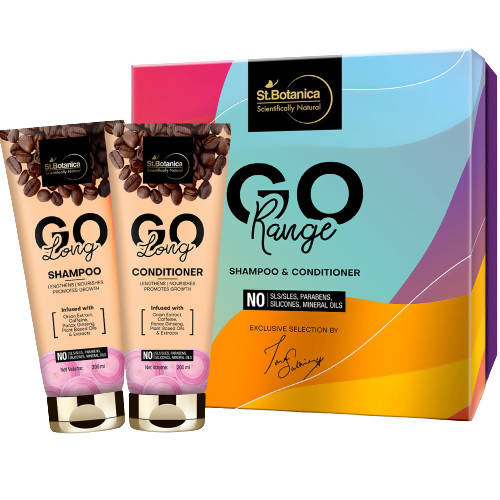 St.Botanica Go Long Shampoo And Conditioner Combo