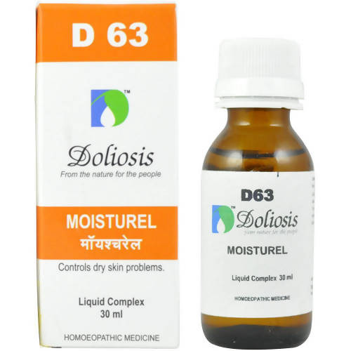 Doliosis Homeopathy D63 Moisturel Drops