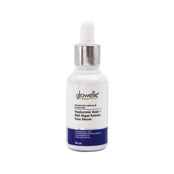 Aaryanveda Glowelle Hyaluronic Acid + Red Algae Face Serum