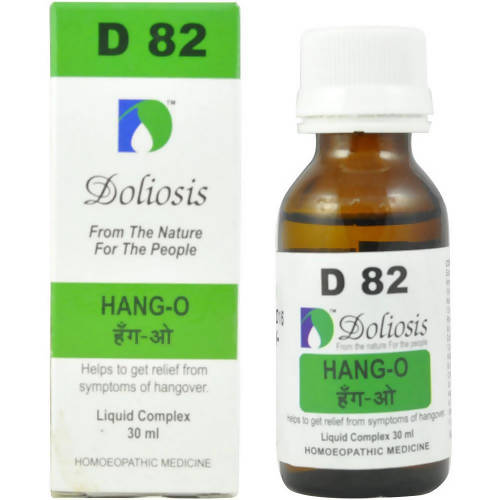 Doliosis Homeopathy D82 Hang-O Drops