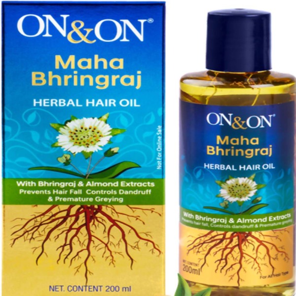 On & On Maha Bhringraj Herbal Hair Oil