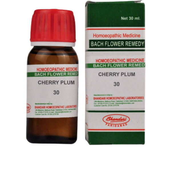 Bhandari Homeopathy Bach Flower Cherry Plum 30