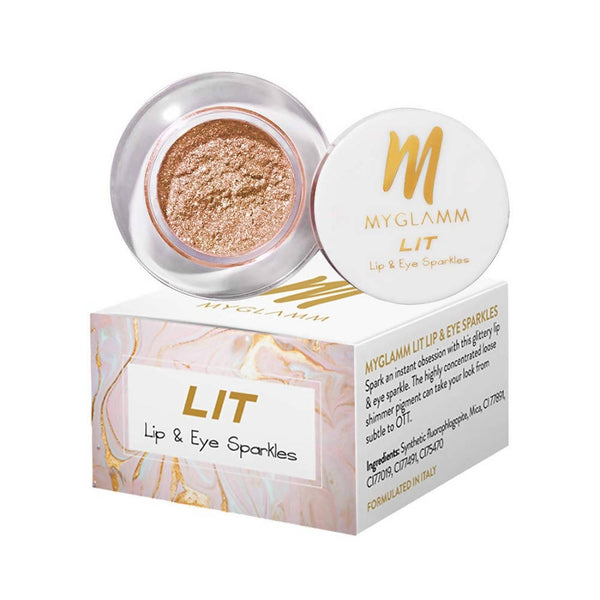 MyGlamm LIT Lip & Eye Sparkle (Your Grace)