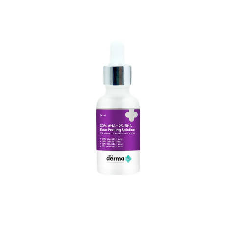 The Derma Co 30% AHA + 2% BHA Face Peeling Solution