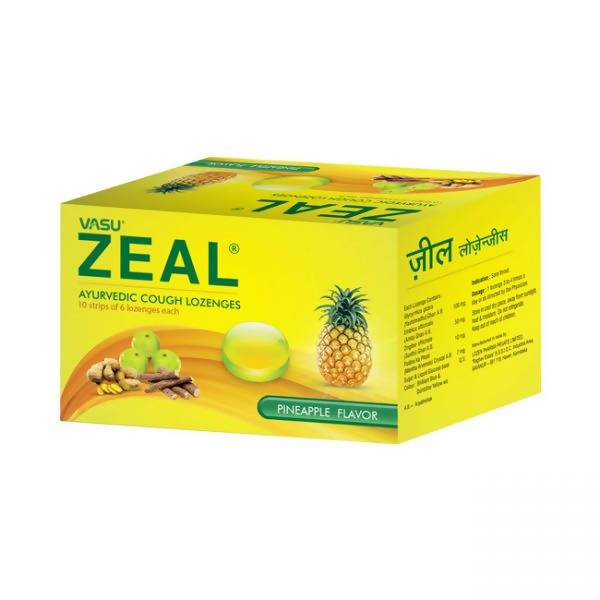 Vasu Healthcare Zeal Ayurvedic Cough Lozenges