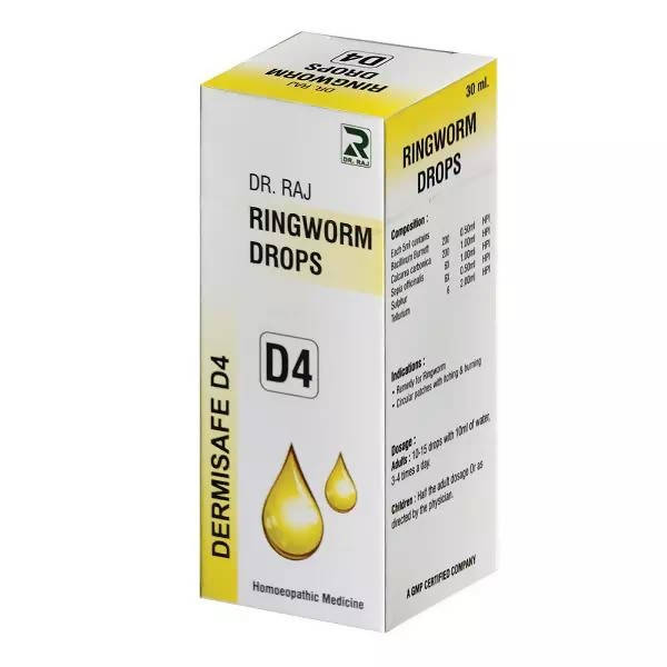 Dr. Raj Homeopathy Dermisafe D4 Drops