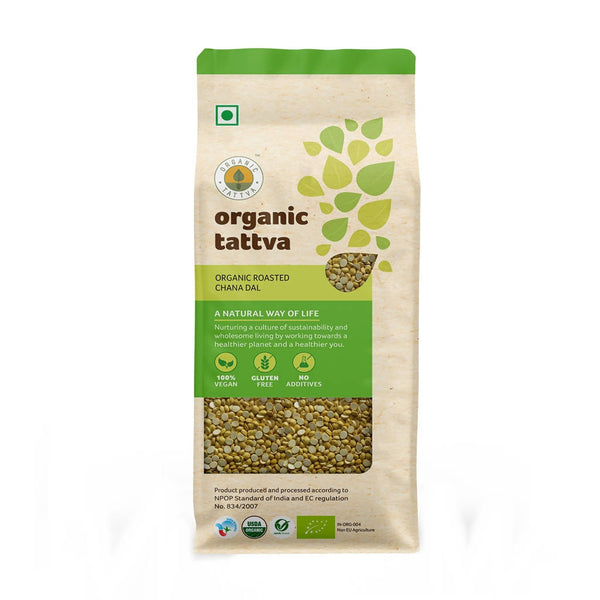 Organic Tattva Roasted Chana Dal