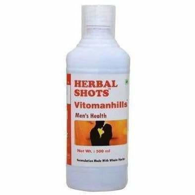 Herbal Shots Ayurveda Vitomanhills Syrup