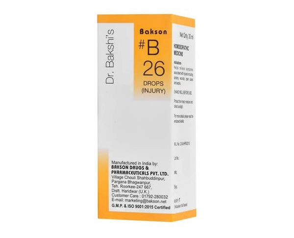 Bakson's Homeopathy B26 Drops