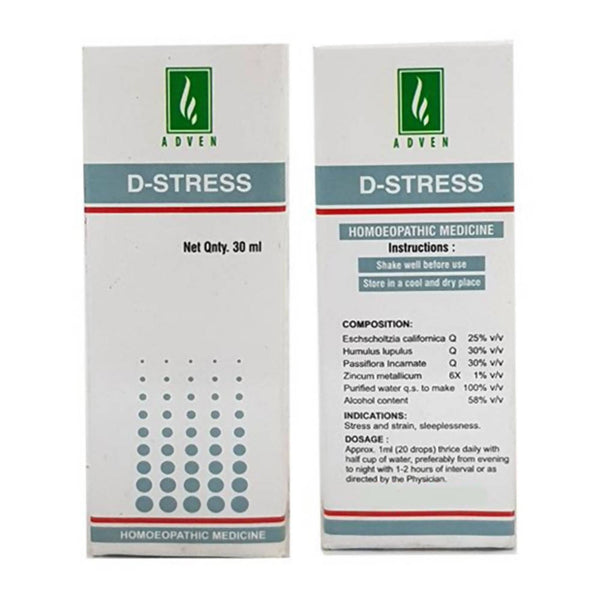 Adven Homeopathy D-Stress Drops