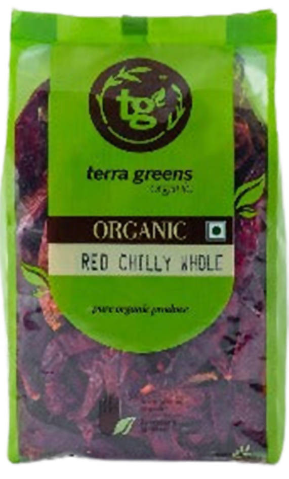 Terra Greens Organic Red Chilly Whole