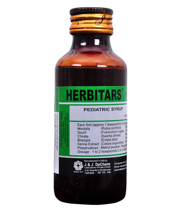 J & J Dechane Ayurvedic Herbitars Syrup