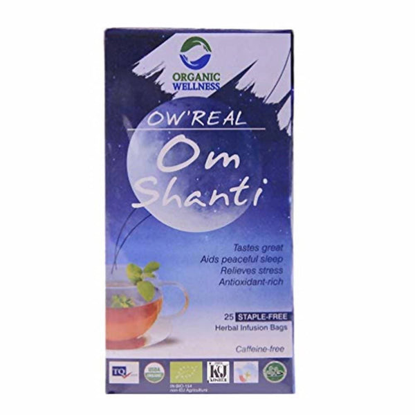 Organic Wellness Ow'real Om Shanti Teabags