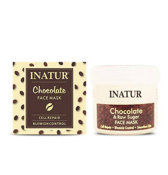 Inatur Chocolate & Raw Sugar Face Mask