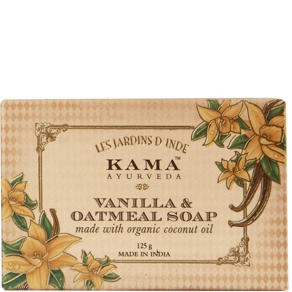 Kama Ayurveda Organic Khus Seife 125 G - 100% Bio & Kaltgepresst Mit Avocadoöl & Vetiver