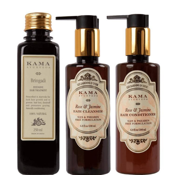 Kama Ayurveda Hair Care Regime Combo