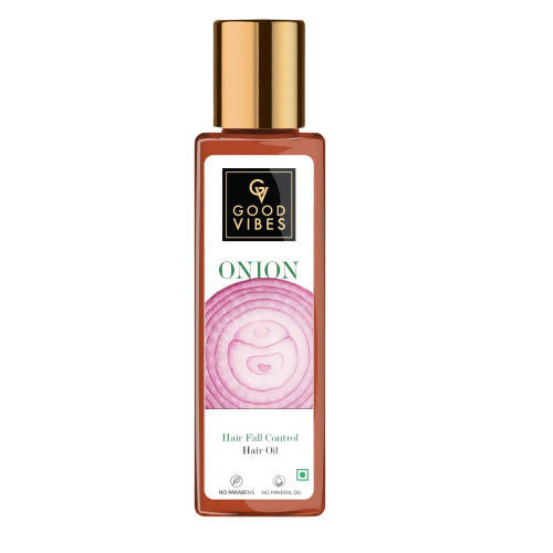 Good Vibes Onion Hairfall Control Hair Oil