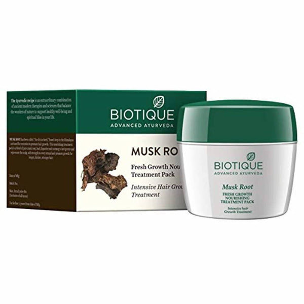 Biotique Musk Root Fresh Growth Nourishing Treatment Pack