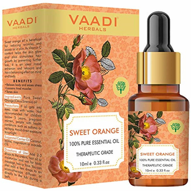 Vaadi Herbals Sweet Orange Oil Therapeutic Grade