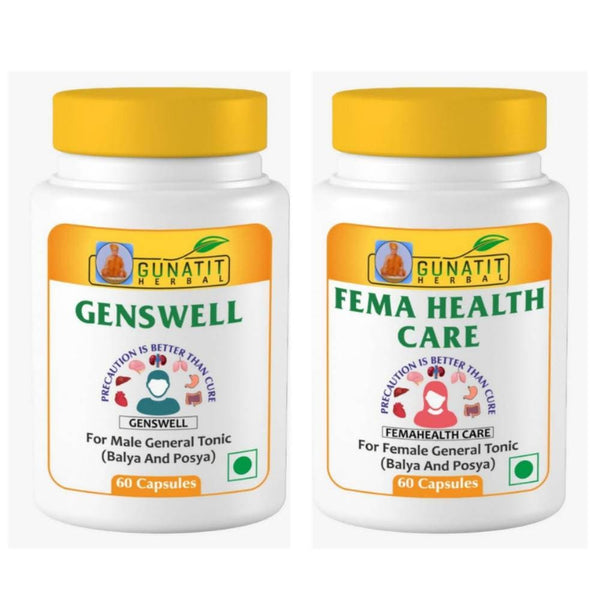 Gunatit Herbal combo of Genswell + Fema Healthcare