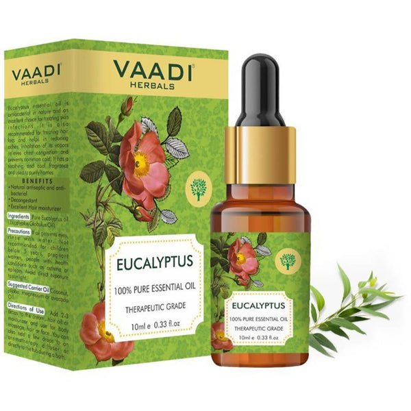 Vaadi Herbals Eucalyptus 100% Pure Essential Oil Therapeutic Grade