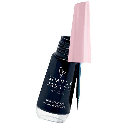 Avon Liquid EyeLiner Black - Simply Pretty